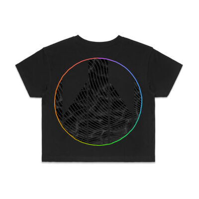 BTS - Pride Crop Tee (Dark) Thumbnail