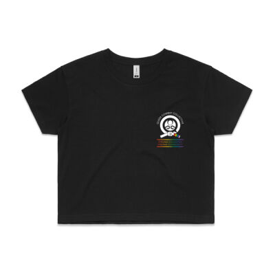 Strong QCC Crop Tee (Dark) Thumbnail
